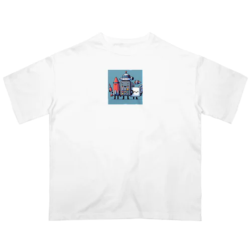 目的は一緒！コスモ探索！ Oversized T-Shirt