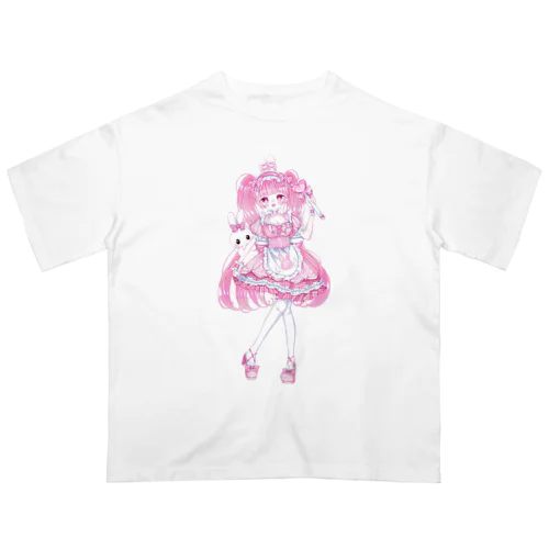 ウ殺みるく Oversized T-Shirt