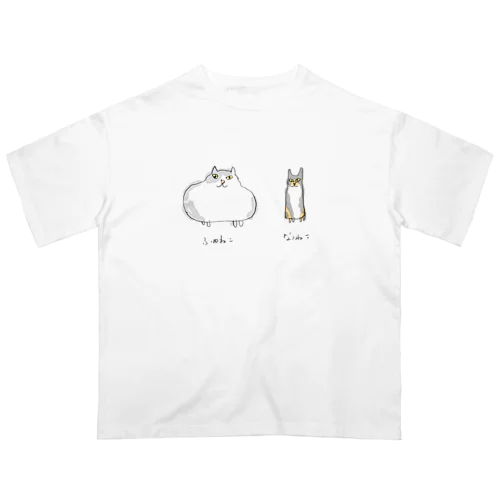 ふゆねこなつねこ#01 Oversized T-Shirt