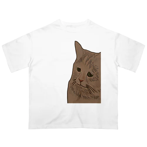 ショゲ猫 オーバーサイズTシャツ