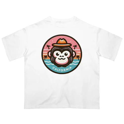 RCW_Gorilla_California オーバーサイズTシャツ