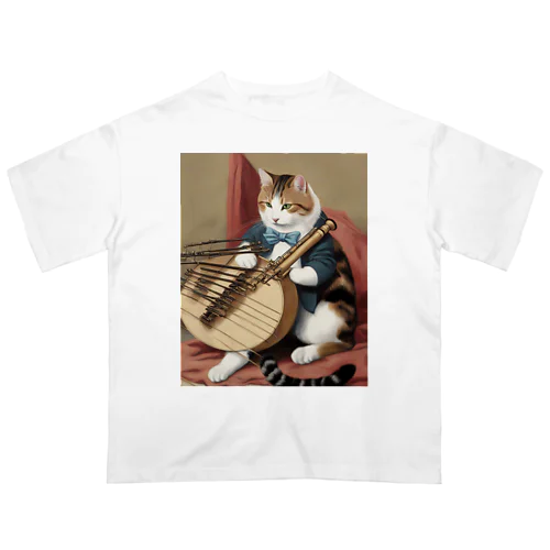  orchestra cat 001 オーバーサイズTシャツ