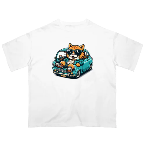 デフォ猫グッズ オーバーサイズTシャツ