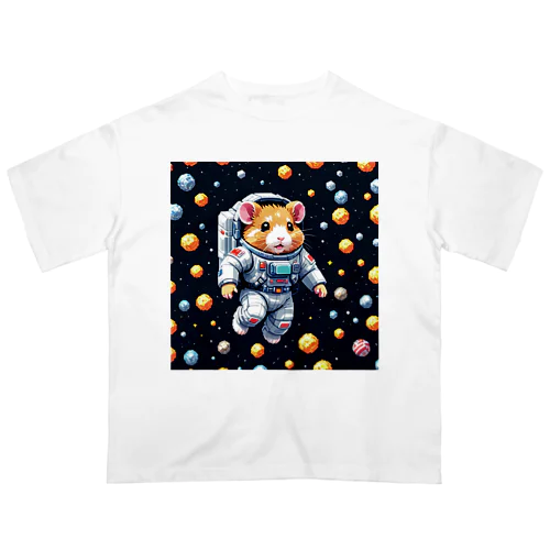 宇宙ハムスター　ハミー Oversized T-Shirt