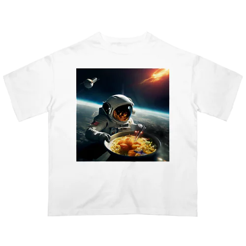 スペースラーメン オーバーサイズTシャツ