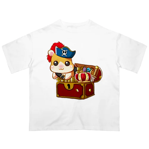海賊ハムスター オーバーサイズTシャツ