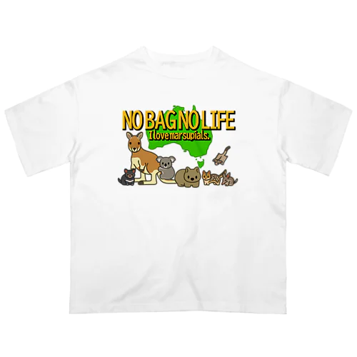 NO BAG NO LIFE オーバーサイズTシャツ
