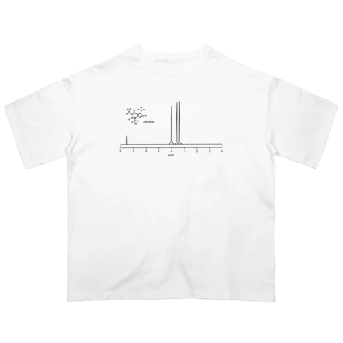 カフェインの H1 NMR オーバーサイズTシャツ