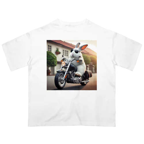 やんバニー　バイクver Oversized T-Shirt