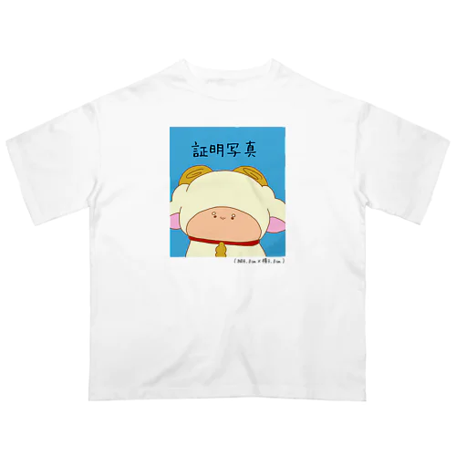 証明写真（風） Oversized T-Shirt