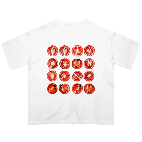 いろいろなトマト オーバーサイズTシャツ