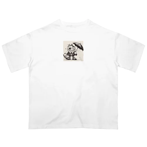 左右非対称くん オーバーサイズTシャツ