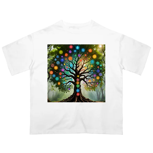 ChakraChic TREE オーバーサイズTシャツ