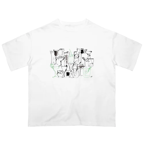 Drinks オーバーサイズTシャツ