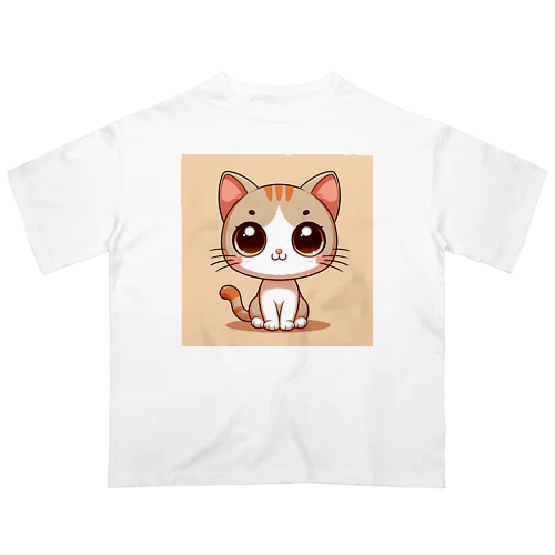 ねこニコばん Oversized T-Shirt