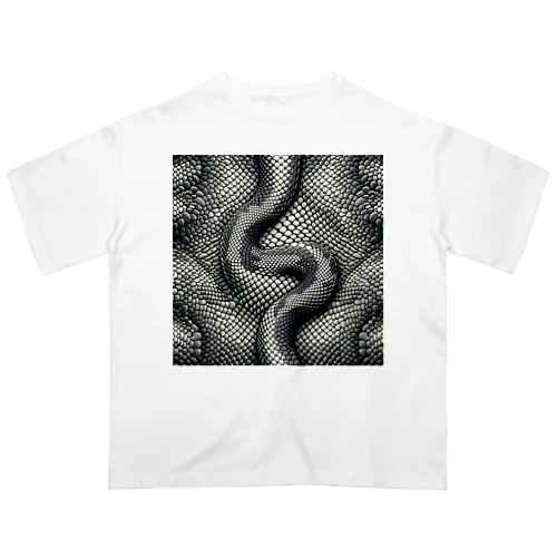 ヘビ柄① オーバーサイズTシャツ