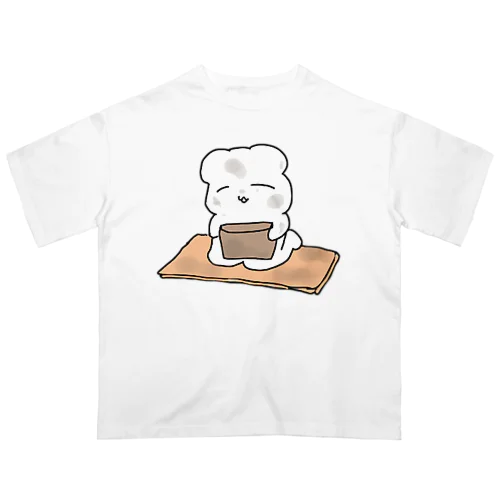 ふゆゆいなはむすたー(ダンボール) オーバーサイズTシャツ