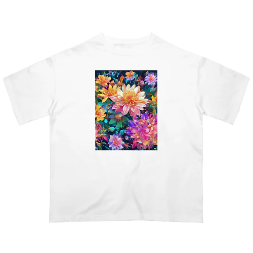 花々 Oversized T-Shirt