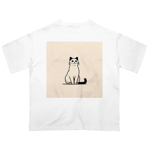 スタンダード猫 オーバーサイズTシャツ