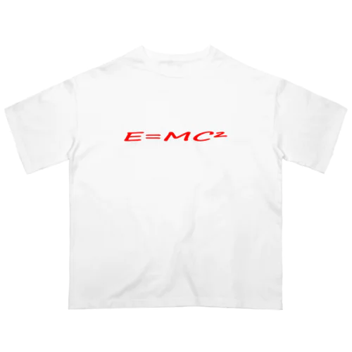 にゃんこ王子 E=MC² Oversized T-Shirt