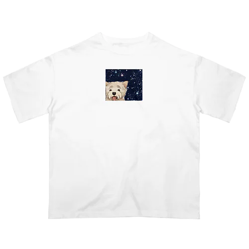 おっとりウエスティのふさこさん オーバーサイズTシャツ