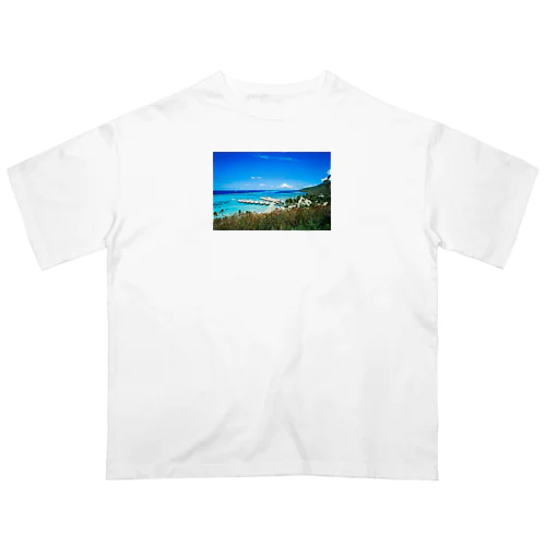 ハワイの風景 オーバーサイズTシャツ