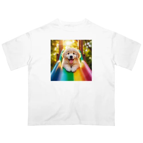 犬の喜び オーバーサイズTシャツ