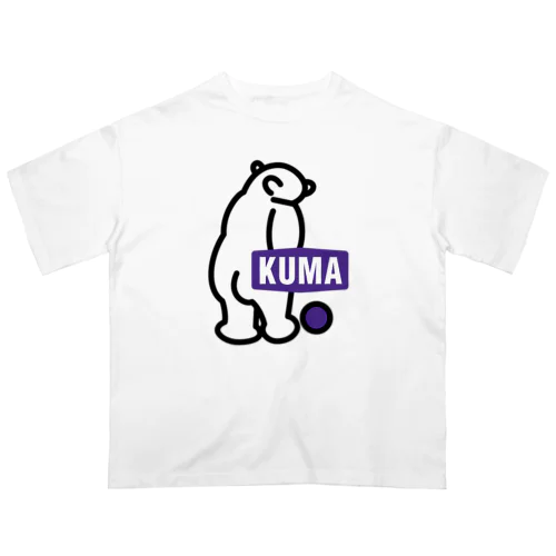 あのメーカーっぽいKUMA オーバーサイズTシャツ