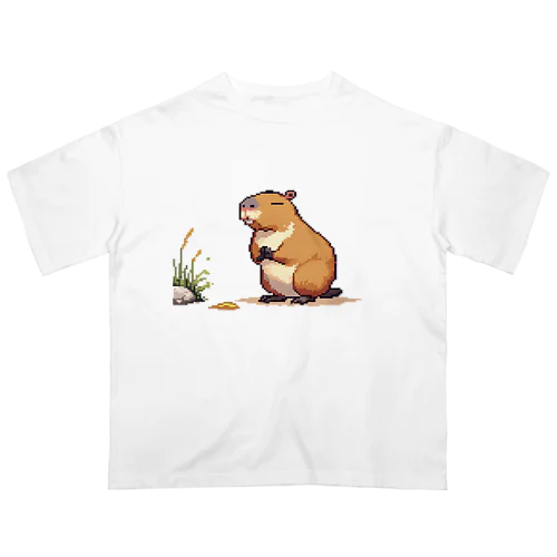 カピバラ オーバーサイズTシャツ