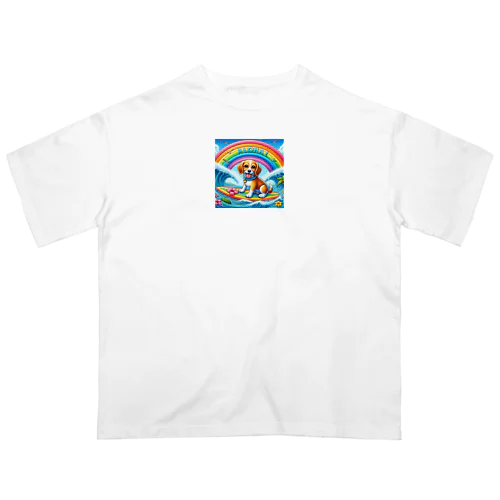 アロハワンコ Oversized T-Shirt
