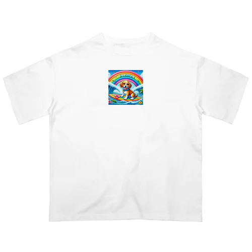 アロハワンコ オーバーサイズTシャツ