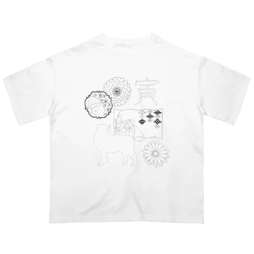 寅－干支から－ オーバーサイズTシャツ