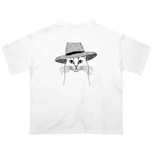 ムギワラノネコ オーバーサイズTシャツ