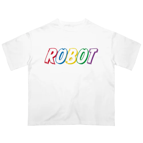 ROBOT レトロブリキカラー オーバーサイズTシャツ