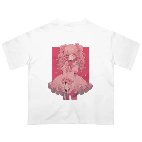 フリルモンスター PINK Oversized T-Shirt