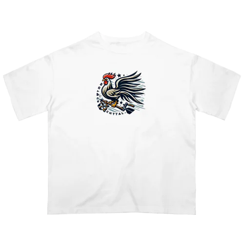 First Airborne Corps：第一空挺部隊 Oversized T-Shirt