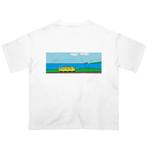 海岸線 オーバーサイズTシャツ