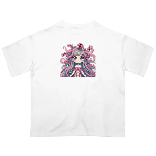 メデューサ少女 オーバーサイズTシャツ