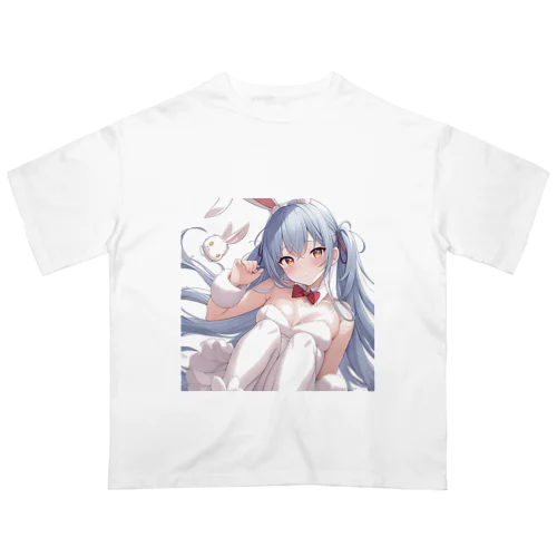 うさぎ オーバーサイズTシャツ