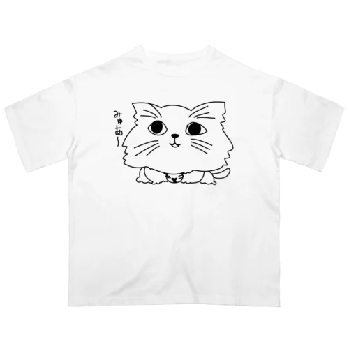 みゅあ～ねこ Oversized T-Shirt