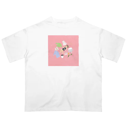 春の音がする Oversized T-Shirt