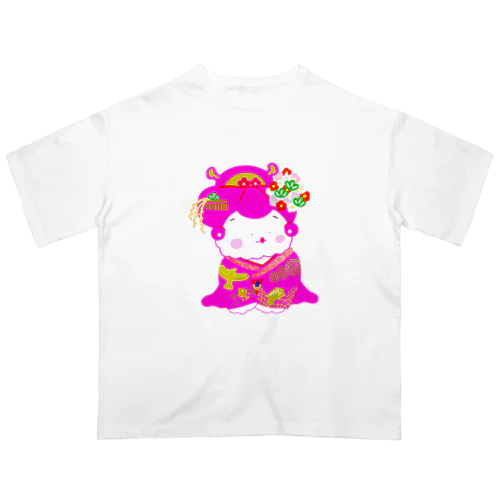 舞妓さん(ピンク) Oversized T-Shirt