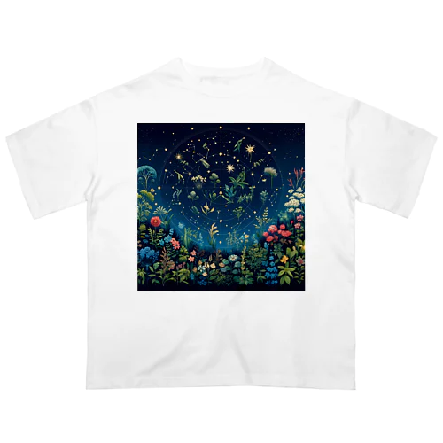 星彩植譜 オーバーサイズTシャツ