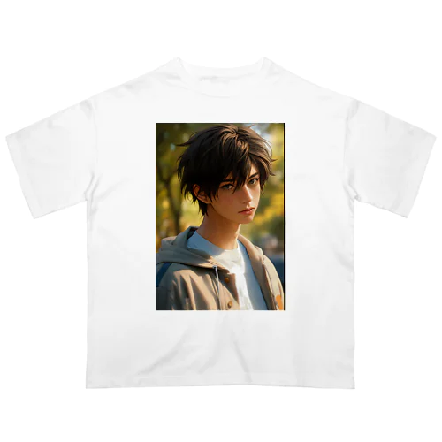 君島 遼 （きみしま りょう：kimisima ryou）『リョウのスター・ストライク・コレクション』 Oversized T-Shirt