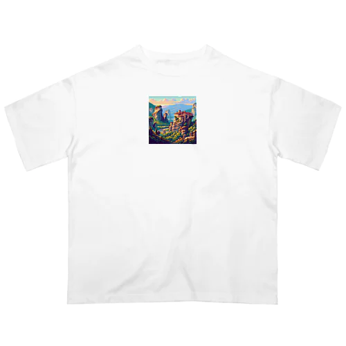 メテオラ（pixel art） Oversized T-Shirt