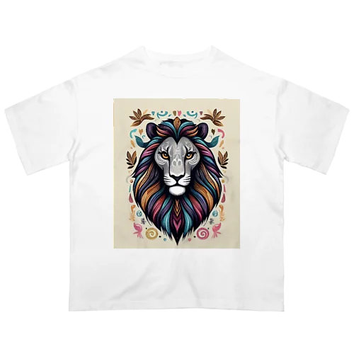ライオン王 Oversized T-Shirt