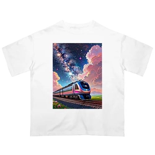 未来列車 オーバーサイズTシャツ