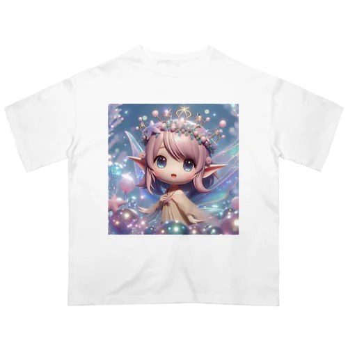 ☆海の妖精☆ピンクパープル☆ オーバーサイズTシャツ