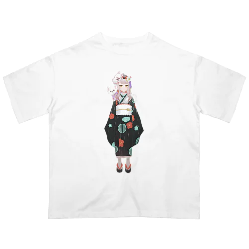 もかち立ち絵 Oversized T-Shirt