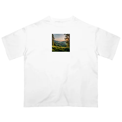 風景を眺める恋  Oversized T-Shirt
